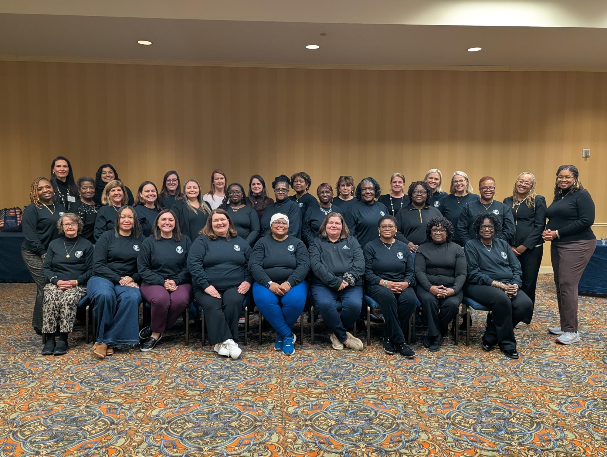 SC Clerks to Council Association members pose for a group photo during their Winter 2026 Conference.