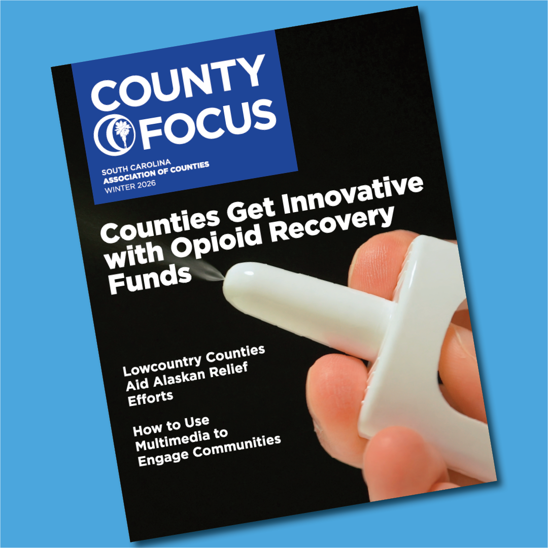 The winter 2026 issue of County Focus magazine.