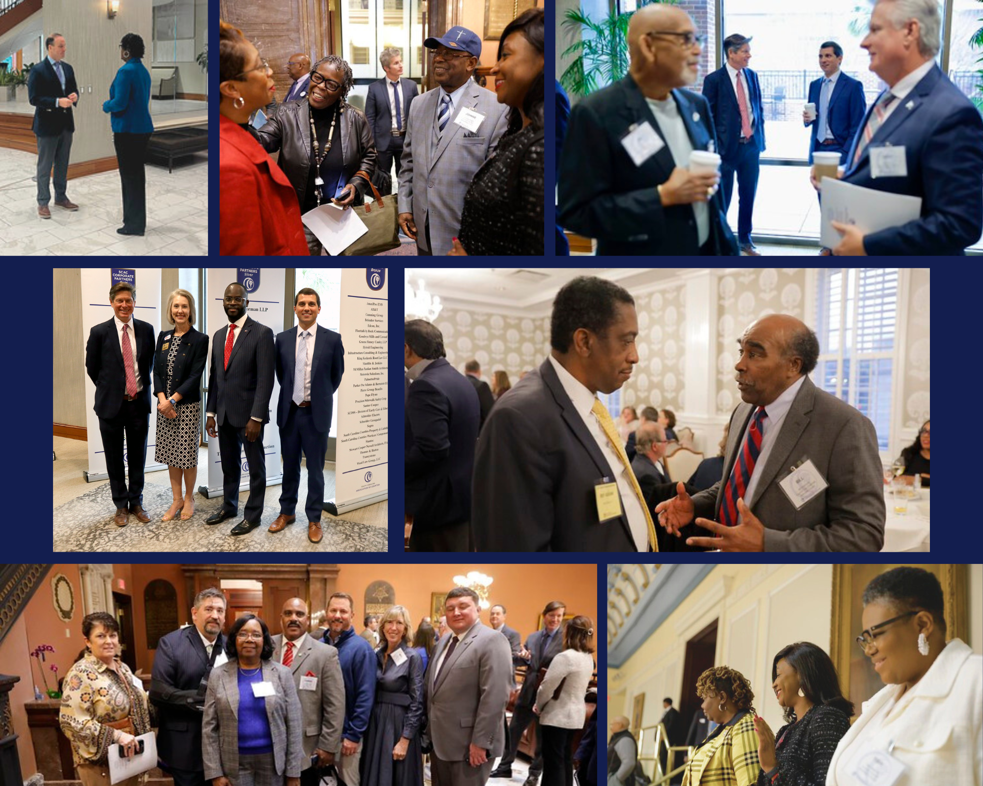 A collage of images from the Counties Connect 2025 conference.